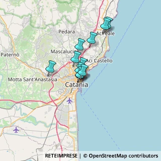 Mappa Via Raffineria, 95131 Catania CT, Italia (5.06455)