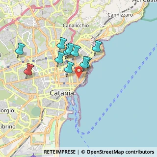 Mappa Via Raffineria, 95131 Catania CT, Italia (1.63455)