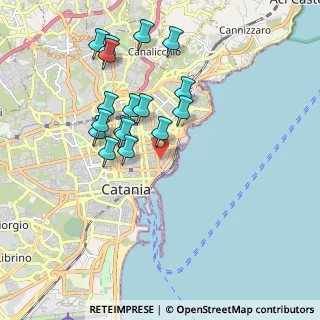 Mappa Via Raffineria, 95131 Catania CT, Italia (1.99588)