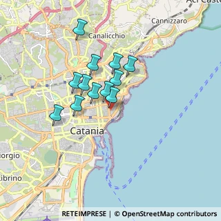 Mappa Via Raffineria, 95131 Catania CT, Italia (1.51)