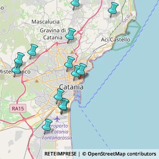 Mappa Via Raffineria, 95131 Catania CT, Italia (5.22923)