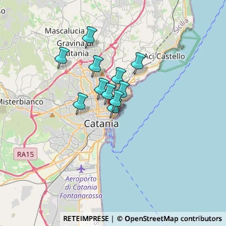 Mappa Via Raffineria, 95131 Catania CT, Italia (2.58636)