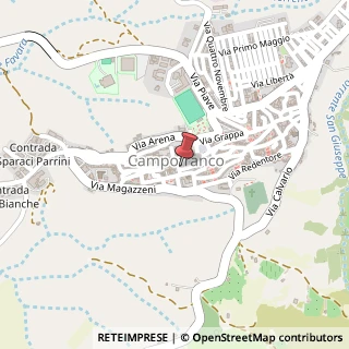 Mappa Piazza Francesco Crispi, 3, 93010 Campofranco, Caltanissetta (Sicilia)