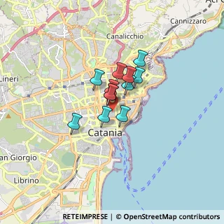 Mappa Via Musumeci, 95131 Catania CT, Italia (1.04417)