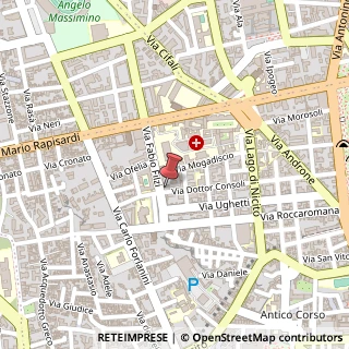 Mappa Via Dottor Consoli, 100, 95124 Catania, Catania (Sicilia)