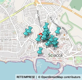 Mappa Via Maglienti Friscia, 92019 Sciacca AG, Italia (0.241)