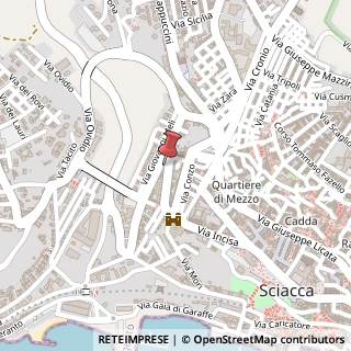 Mappa Via Carlo Marx, 19, 92019 Sciacca, Agrigento (Sicilia)