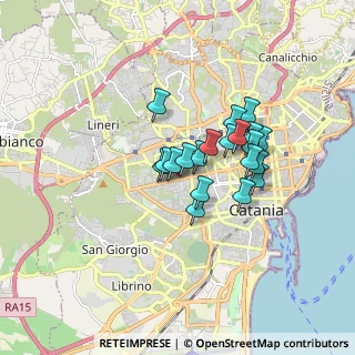Mappa Via A. Cadamosto, 95123 Catania CT, Italia (1.382)