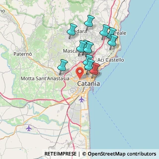 Mappa Via A. Cadamosto, 95123 Catania CT, Italia (7.02917)