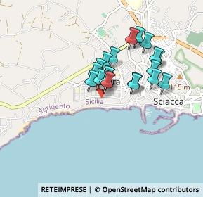 Mappa Via Salvatore Allende, 92019 Sciacca AG, Italia (0.709)