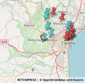 Mappa Via Giotto, 95040 Motta Sant'Anastasia CT, Italia (9.4845)