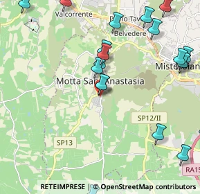 Mappa Via Giotto, 95040 Motta Sant'Anastasia CT, Italia (3.0125)