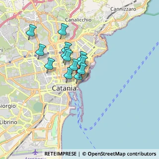 Mappa Via Enrico de Nicola, 95131 Catania CT, Italia (1.44538)
