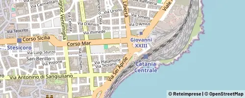 Mappa Catania