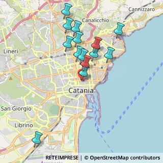 Mappa Via Carlo Felice Gambino, 95131 Catania CT, Italia (2.10357)