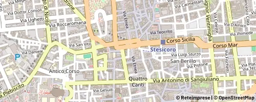Mappa Catania