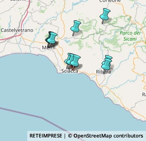 Mappa Via Enrico Ghezzi, 92019 Sciacca AG, Italia (11.97917)