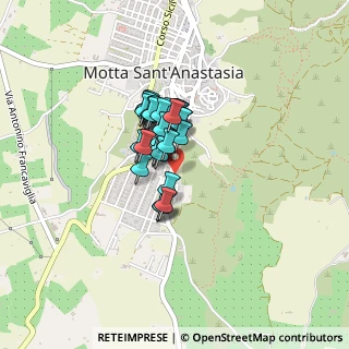 Mappa Largo dei Martiri, 95040 Motta Sant'Anastasia CT, Italia (0.29)