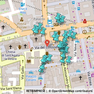 Mappa Via del Colosseo, 95124 Catania CT, Italia (0.06036)