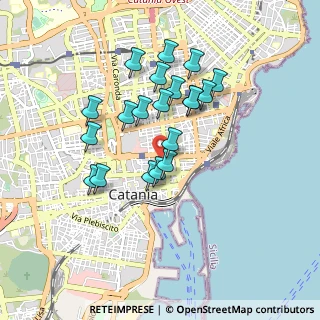 Mappa 95131 Catania CT, Italia (0.8715)