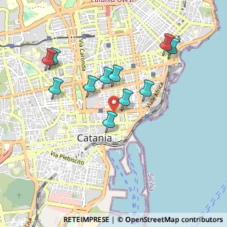 Mappa 95131 Catania CT, Italia (1.00364)