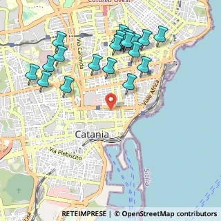 Mappa 95131 Catania CT, Italia (1.287)
