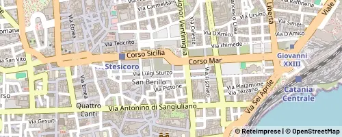 Mappa Catania