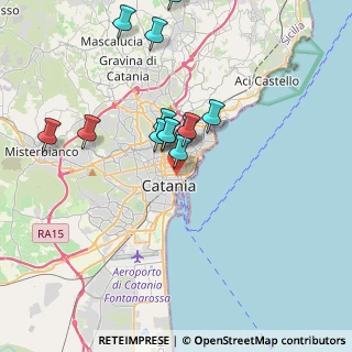 Mappa 95131 Catania CT, Italia (3.83615)
