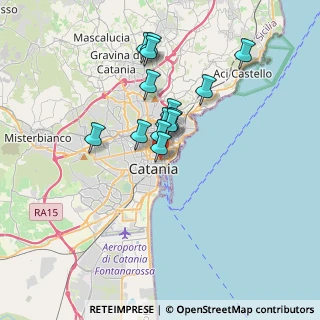 Mappa 95131 Catania CT, Italia (3.19929)