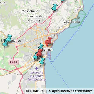 Mappa 95131 Catania CT, Italia (5.05231)