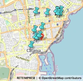 Mappa 95131 Catania CT, Italia (1.01929)