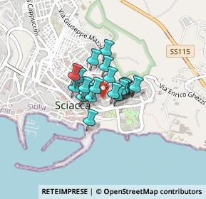 Mappa Via Porta S. Pietro, 92019 Sciacca AG, Italia (0.239)