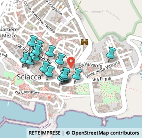 Mappa Via Porta S. Pietro, 92019 Sciacca AG, Italia (0.238)