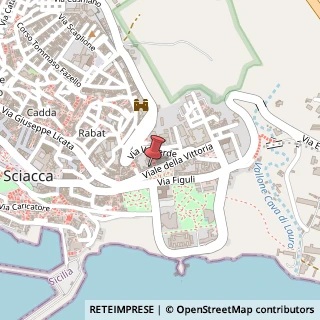 Mappa Viale della Vittoria, 17, 92019 Sciacca, Agrigento (Sicilia)