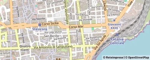 Mappa Catania
