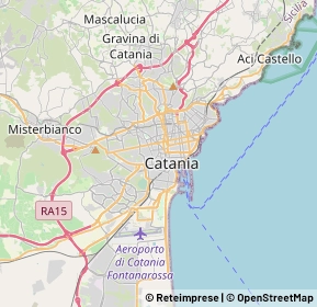 Mappa 95124 Catania CT, Italia (2.939)