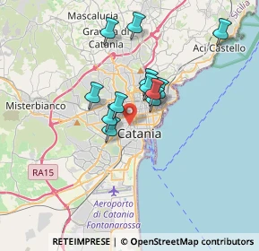Mappa 95124 Catania CT, Italia (3.05167)