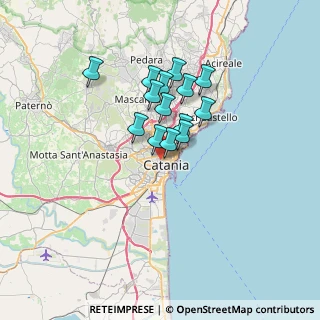 Mappa 95124 Catania CT, Italia (5.62643)