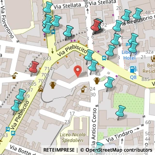 Mappa Via Antico Corso, 95124 Catania CT, Italia (0.10222)