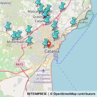 Mappa 95124 Catania CT, Italia (5.55667)