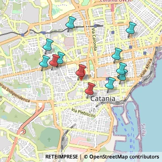 Mappa 95124 Catania CT, Italia (1.05)