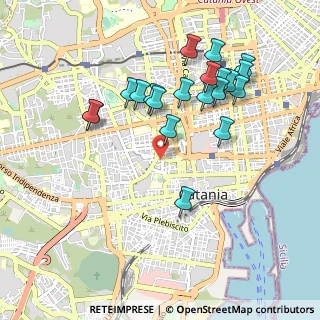 Mappa 95124 Catania CT, Italia (1.09)