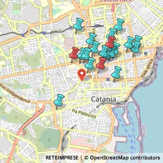 Mappa 95124 Catania CT, Italia (1.051)