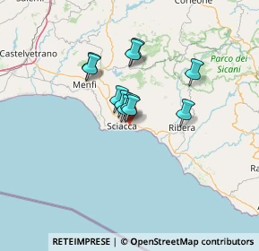 Mappa Via delle Sequoie, 92019 Sciacca AG, Italia (10.08273)