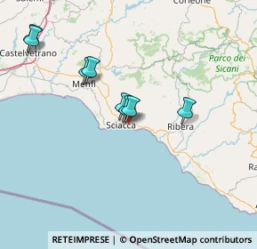 Mappa Via delle Sequoie, 92019 Sciacca AG, Italia (24.93308)