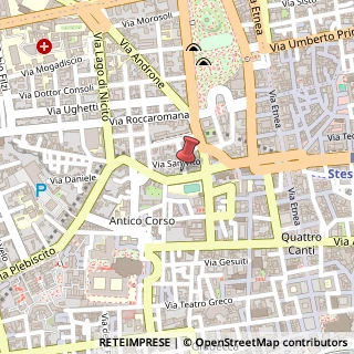 Mappa Via Plebiscito, 889, 95124 Catania, Catania (Sicilia)
