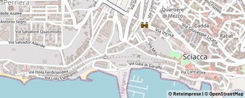 Mappa Sciacca