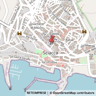 Mappa Piazza Giacomo Matteotti, 57, 92019 Sciacca, Agrigento (Sicilia)