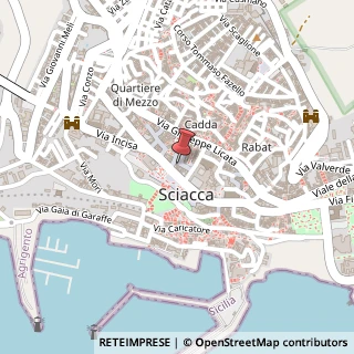 Mappa Via Venezia, 8a, 92019 Sciacca, Agrigento (Sicilia)