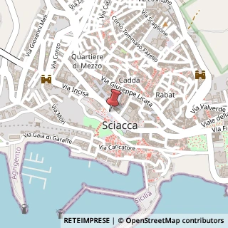 Mappa Corso vittorio emanuele 10, 92019 Sciacca, Agrigento (Sicilia)